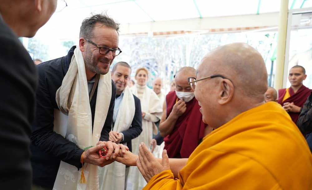 Dalai Lama Portrait by former Eastbourne College pupil to Raise Bursary Funds